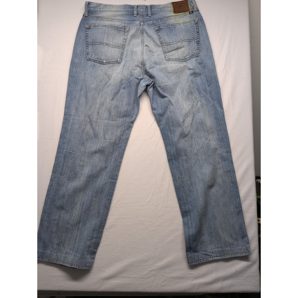 Lucky Brand 181 Relaxed Straight Jeans Mens Size 36X30 Blue Medium Wash Denim - Picture 10 of 10